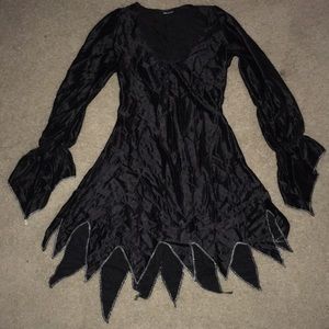 Halloween costume with hat. Worn twice